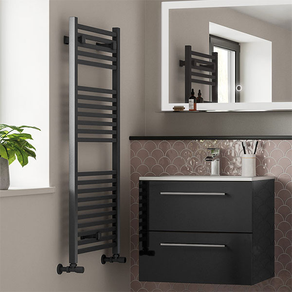 Flat Heated Towel Rail