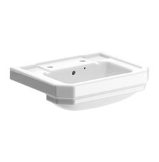 Abbey 2TH Semi Recessed Basin 495 x 445mm