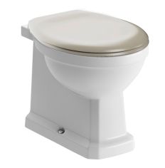 Tabo Primrose Back To Wall WC & Latte Soft Close Seat