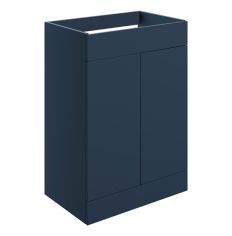 Tabo Milan Matt Deep Blue Floor Standing 2 Door Basin Unit 590mm