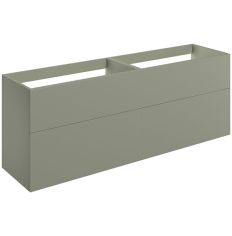 Tabo Milan Matt Olive Green Wall Hung 4 Drawer Basin Unit 1180mm