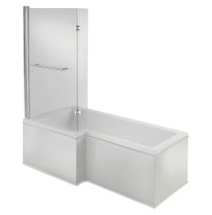 Apollo Holloway L Shape Shower Bath Pack (LH) 1700 x 850 x 560mm