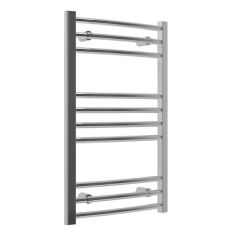 Tabo Forma Curved Chrome Ladder Radiator 600 x 800 x 30mm