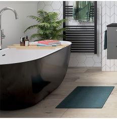 Apollo Preston Freestanding Black Bath 1655 x 745 x 580mm