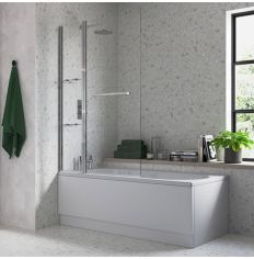 Tabo Two Panel Folding Bath Screen