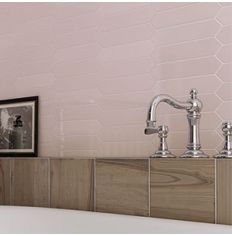 Arrow Blush Pink Tiles