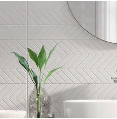 Azulev Cannes Spike Blanco Tiles