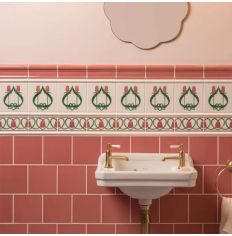 Original Style Field Tile Duchy Pink