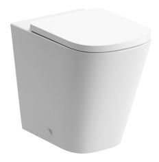 Portobello Rimless Back To Wall Comfort Height WC & Soft Close Seat