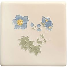 Winchester Classic Floral Tubelined Meadow Cranesbill 12.7 x 12.7cm