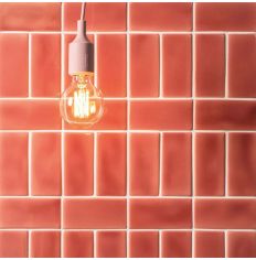 Winchester Classic Raspberry Half Tile 12.7 x 6.3cm