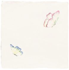 Winchester Residence Pandora White & Azure Angel Pastel Field Tile 13 x 13cm (papyrus)