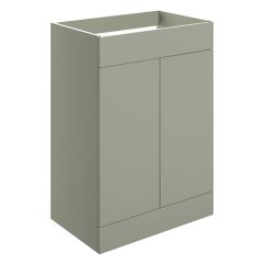 Tabo Milan Matt Olive Green Floor Standing 2 Door Basin Unit 590mm