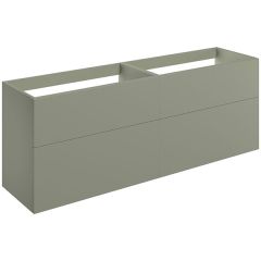 Tabo Milan Matt Olive Green Wall Hung 4 Drawer Basin Unit 1180mm