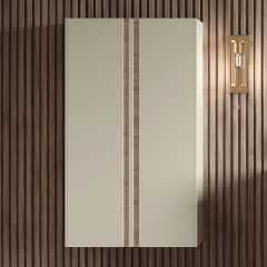 Tabo Roma Matt Cotton Wall Hung 1 Door Tall Units