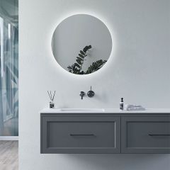 Tabo Venus Round Back-Lit LED Mirror 800 x 800mm