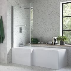 Tabo L Shape Bath Screen