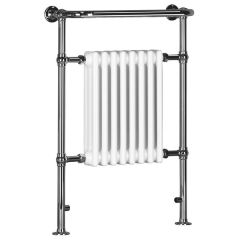 Tabo Piccolo Traditional White Radiator 673 x 963 x 230mm