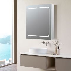 Tabo Libra 2 Door Front-Lit Mirror Cabinet 700 x 600mm