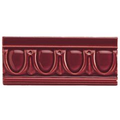 Original Style Egg & Dart Burgundy Border