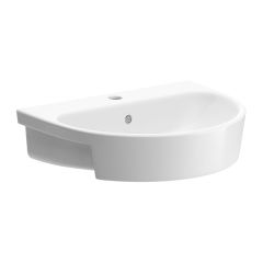 Tabo Linaria 1TH Semi Recessed Basin 555 x 435mm