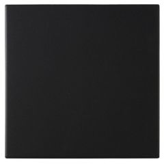 Dorset Woolliscroft Flat Black Tile 148 x 148mm