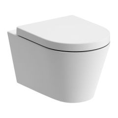 Kew Rimless Wall Hung WC & Soft Close Seat