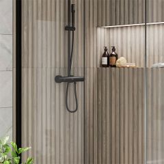 Nordic Dark Oak Panel Tile 60 x 120cm