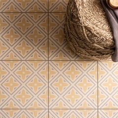 Odyssey Leigh Yellow on Chalk Tile