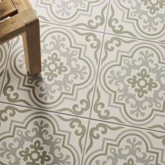 Odyssey Vogue Green on Chalk Tiles