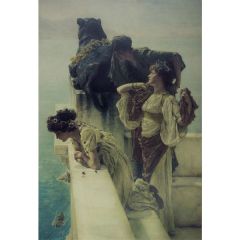 Original Style Alma-Tadema: A Coign of Vantage Masterpiece Tile