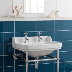 Original Style Field Tile Baroque Blue