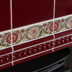 Original Style Field Tile Burgundy 