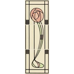 Original Style Glasgow Rose LH 3-tile Decor Set