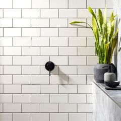 Original Style Half Field Tile Brilliant White