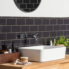 Original Style Half Field Tile Charcoal Grey