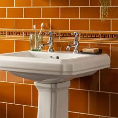 Original Style Half Field Tile Ochre