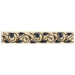 Original Style Trailing Ivy Blue Border Tile