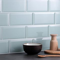 Original Style Yukon Clear Bevel Glass Tiles