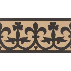 Original Style Elgin Border Black on Buff 