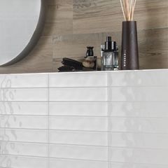 Porcelanosa Malaga White Tiles
