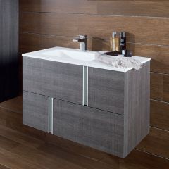 Porcelanosa Travat Wall Mounted Wash Basin Unit 