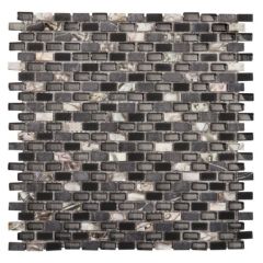 Porcelanosa Tribal Pearl Black 28.6 x 28.3cm