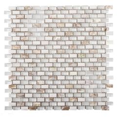 Porcelanosa Tribal Pearl White 28.6 x 28.3cm