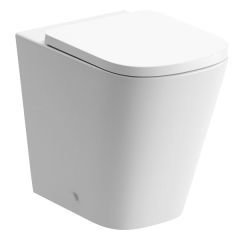 Portobello Rimless Back To Wall Short Projection WC & Soft Close Seat