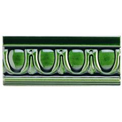 Original Style Egg & Dart Victorian Green Border