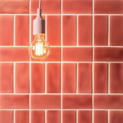 Winchester Classic Raspberry Half Tile 12.7 x 6.3cm