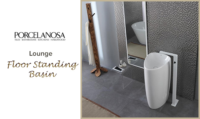 Porcelanosa Lounge Floor-Standing Basin