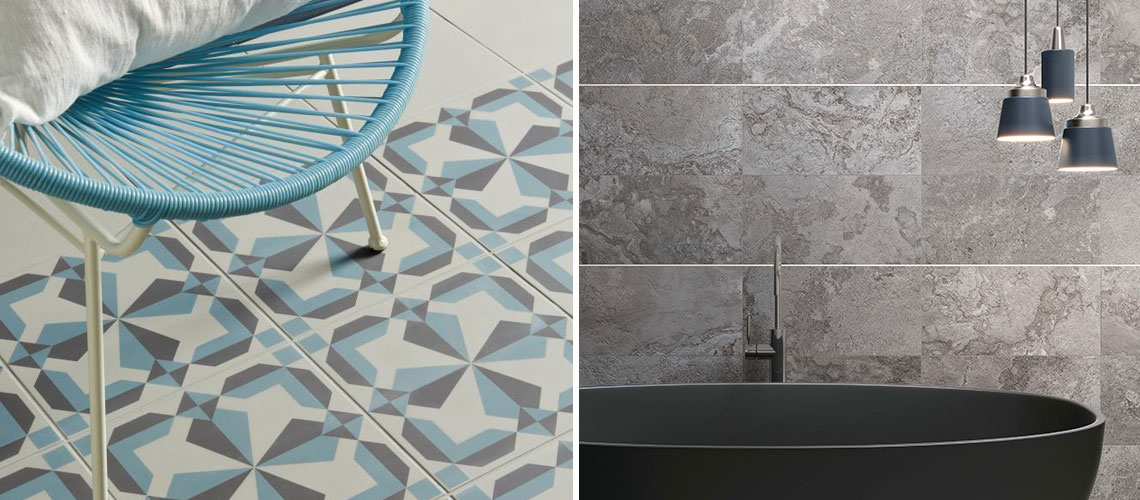 Porcelain tiles