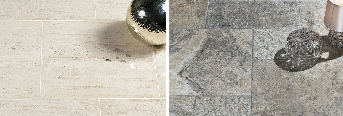 Limestone and travertine